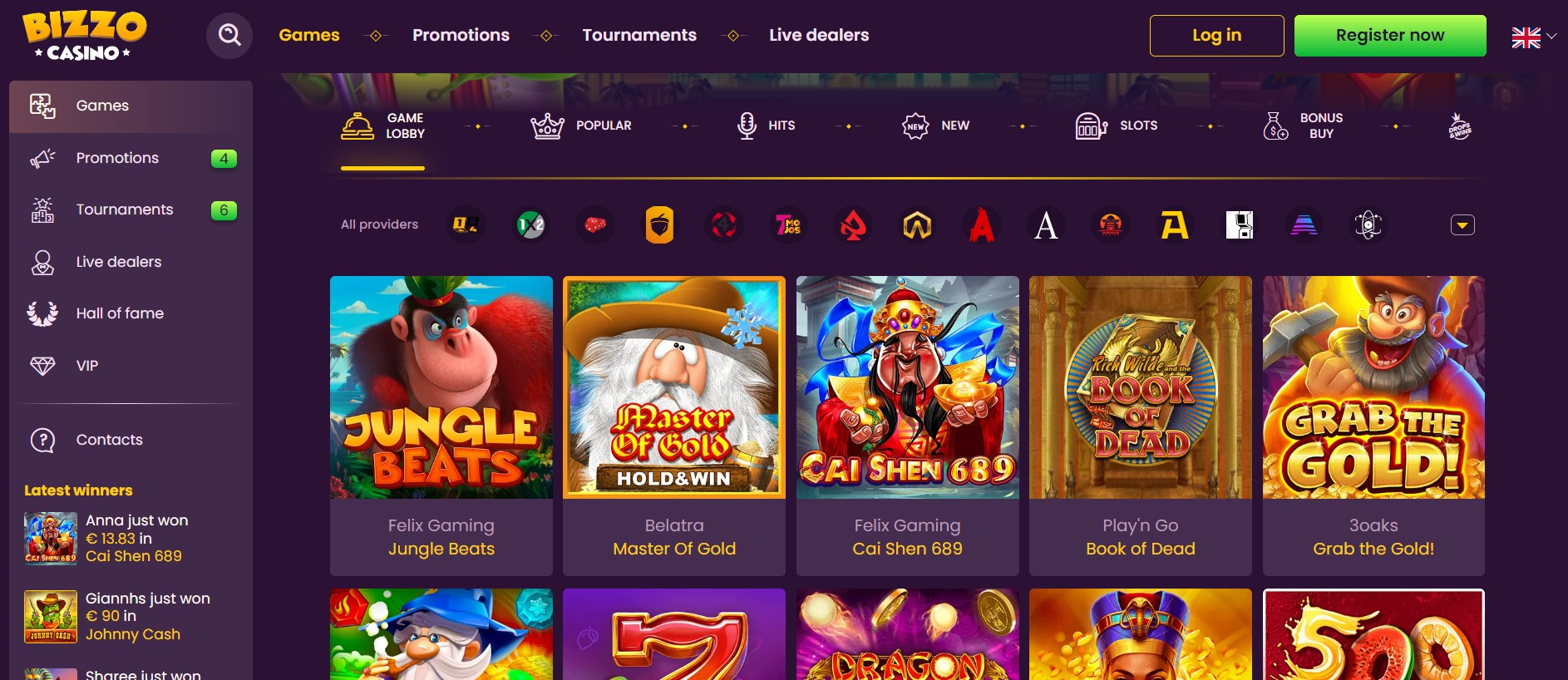 Izbira spletnih casino iger